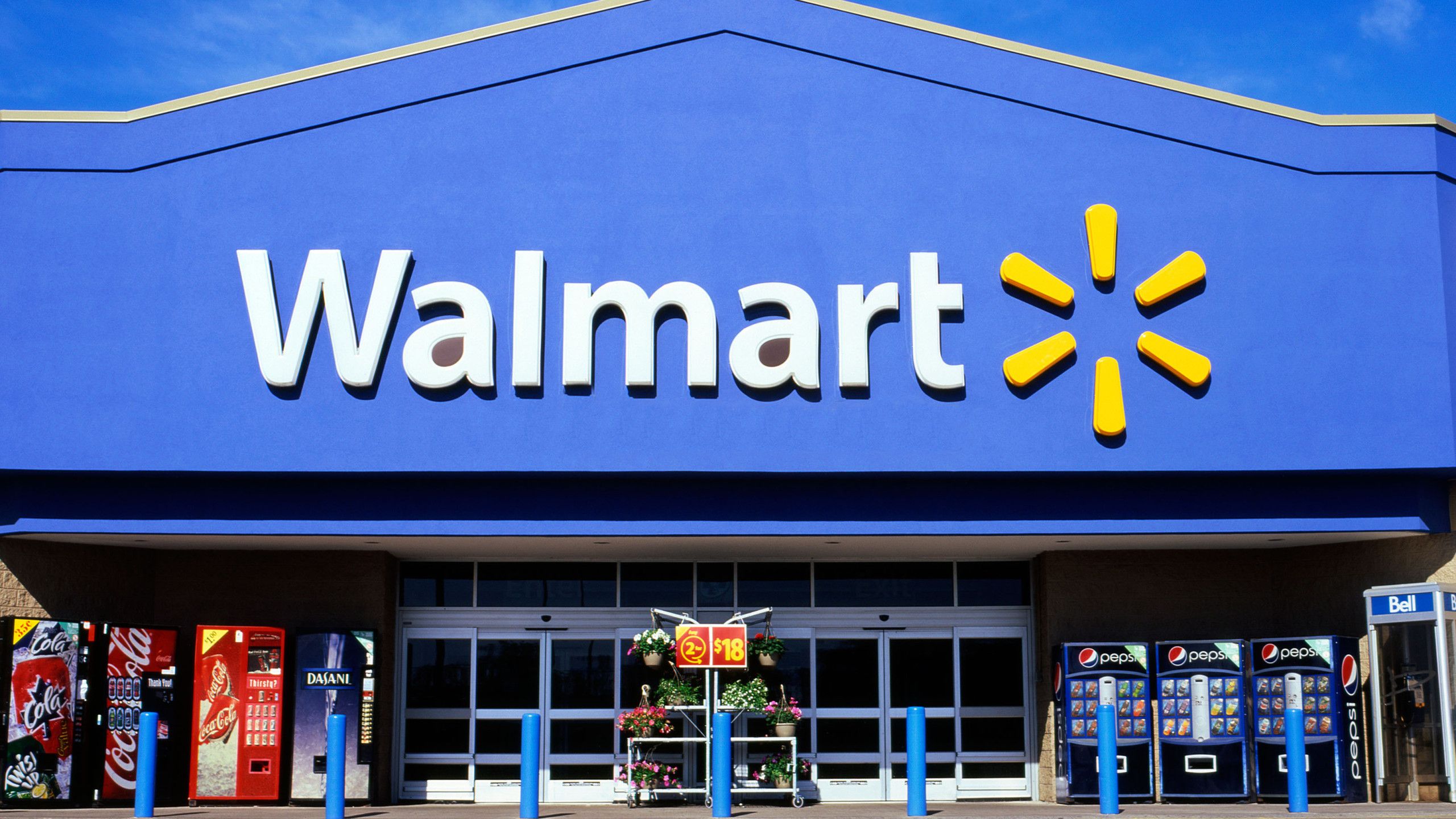 Ingresso negozio Walmart, 1600x900 HD Ready, PC Desktop