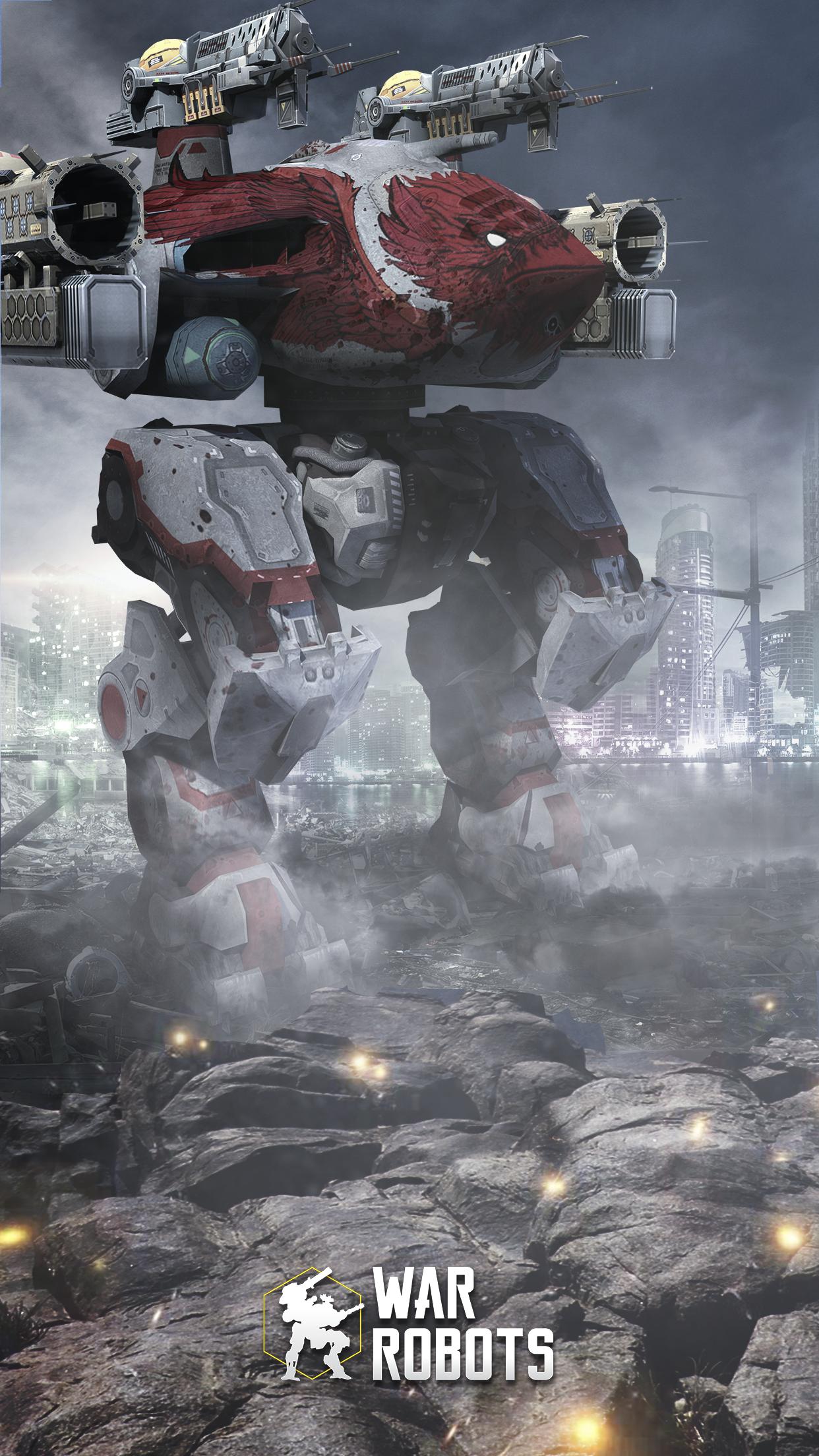 Robot da guerra rosso mech, 1242x2208 Full HD Verticale, Realme