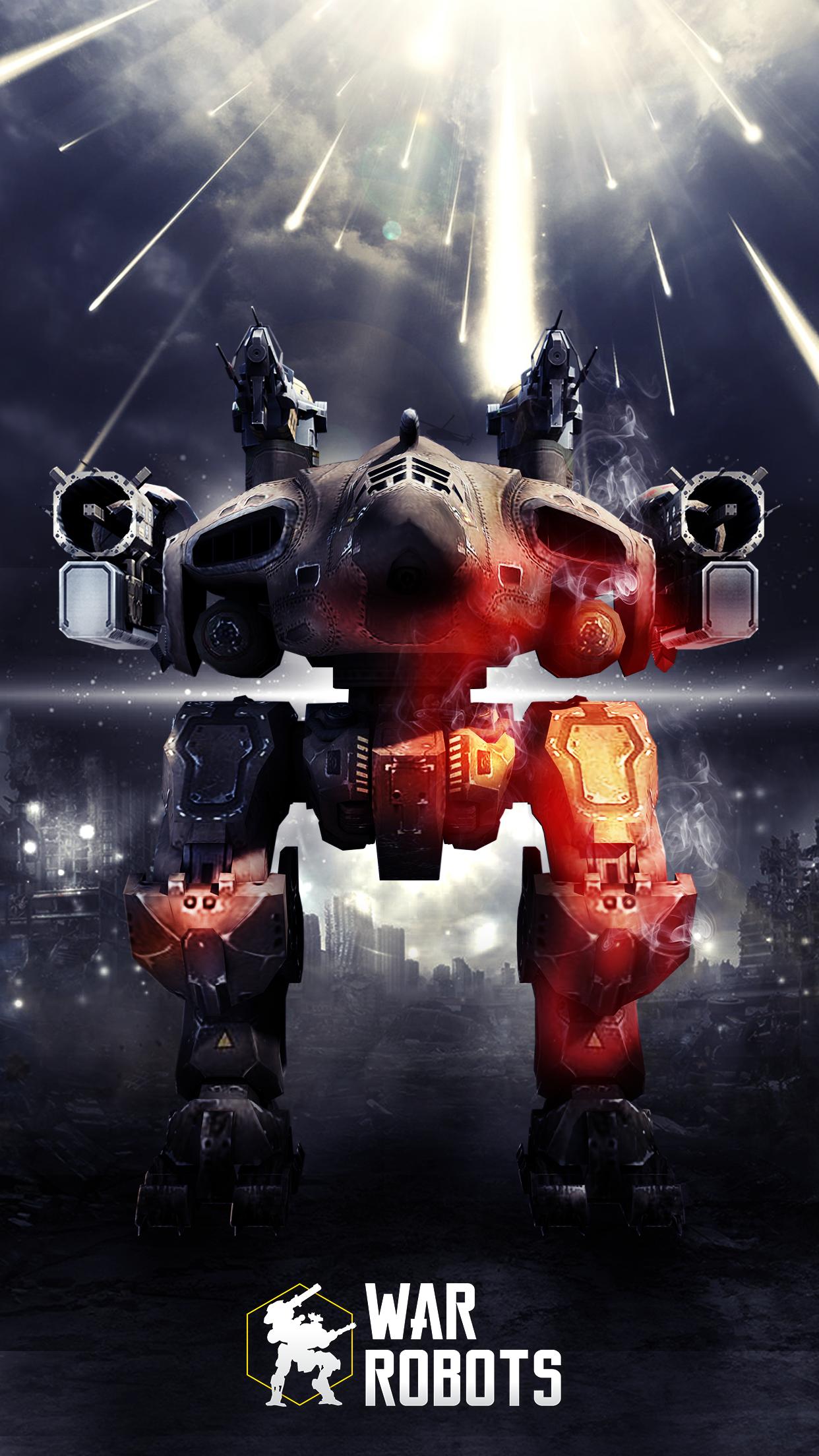 Robot da guerra rosso e nero, 1242x2208 Verticale, Xiaomi