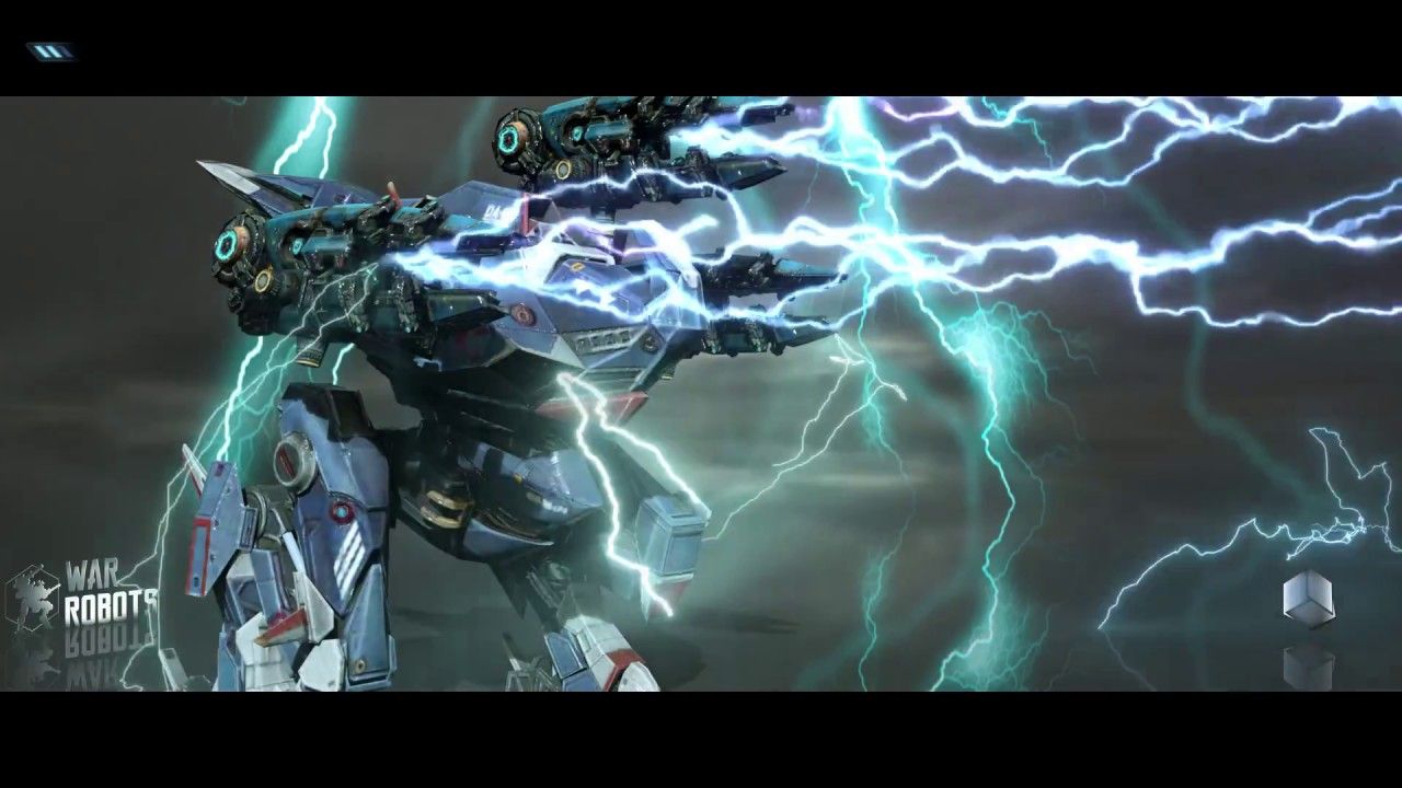 Robot da guerra con fulmini, 1280x720 720p, PC