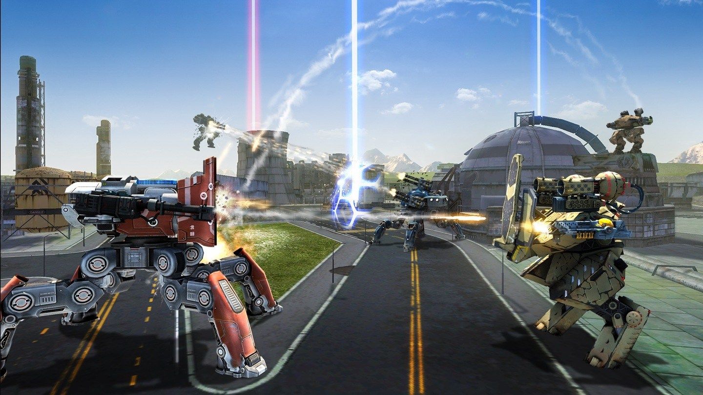 Robot da guerra su strada, 1440x810 720p, iMac