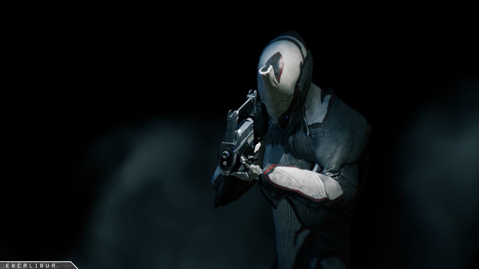 Guerriero Warframe maschera bianca, 1600x900 HD, PC Desktop