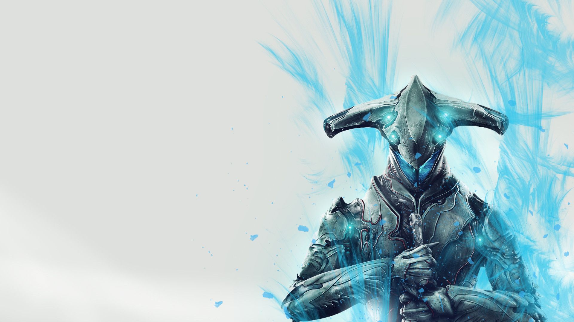 Warframe personaggio Excalibur blu, 1920x1080 Full HD 1080p, Desktop