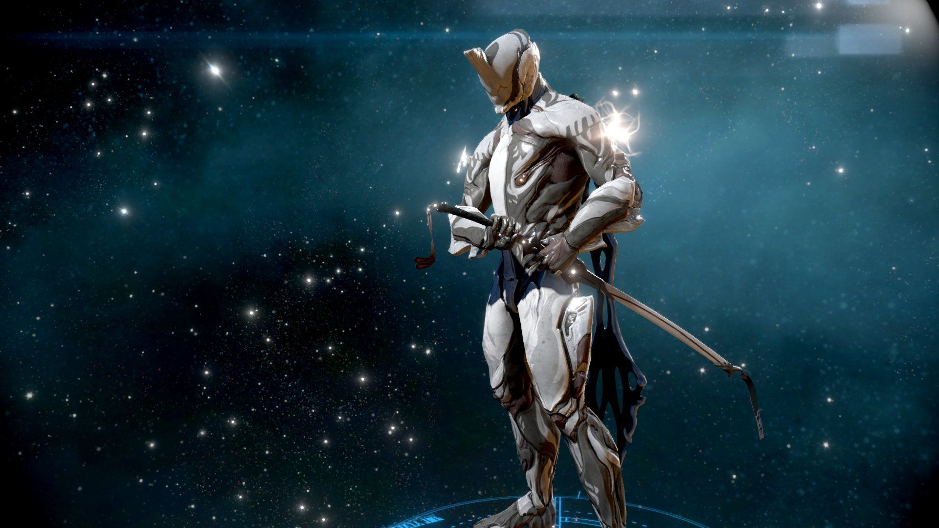 Warframe guerriero bianco stellato, 1920x1080 Full HD 1080p, PC