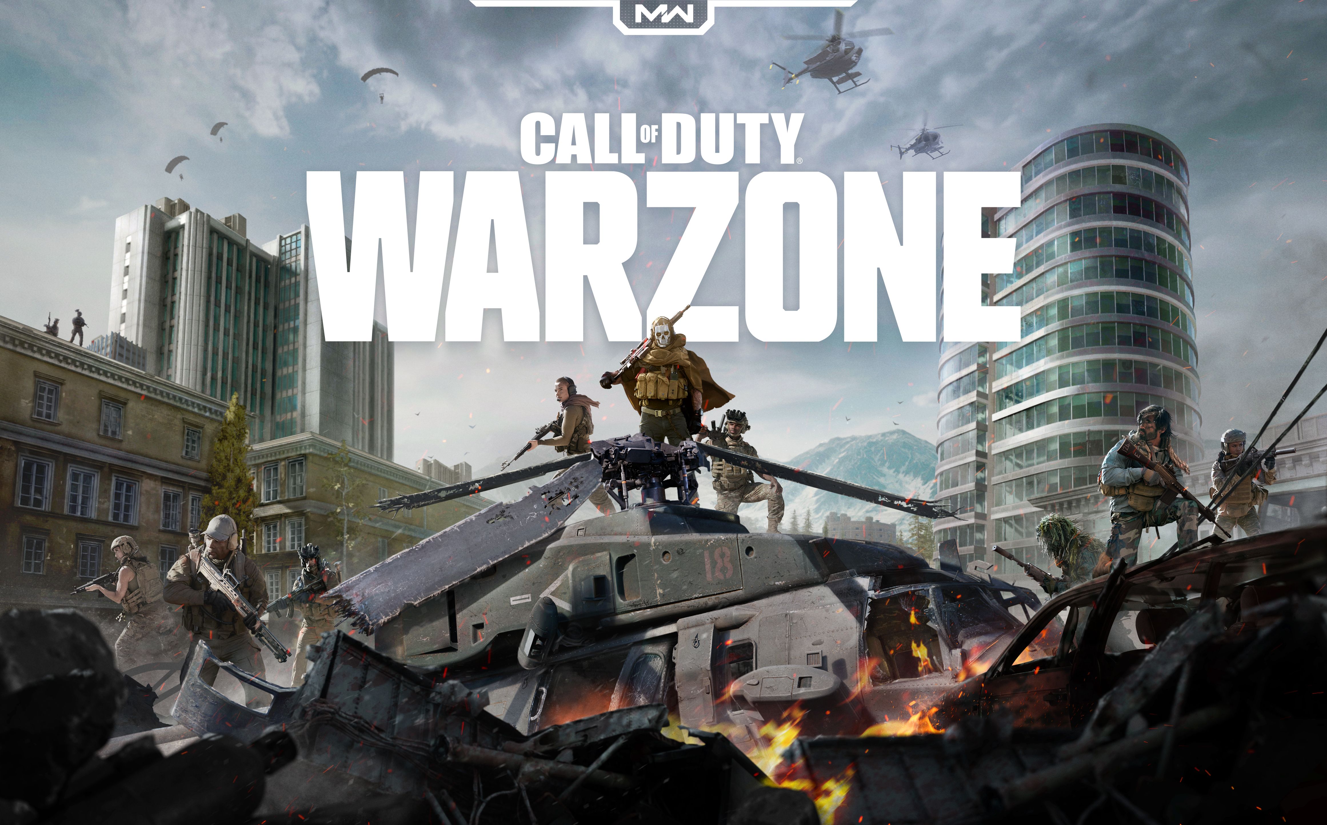 Call of Duty Warzone soldati città, Activision, 4644x2886 Ultra HD, 4K TV
