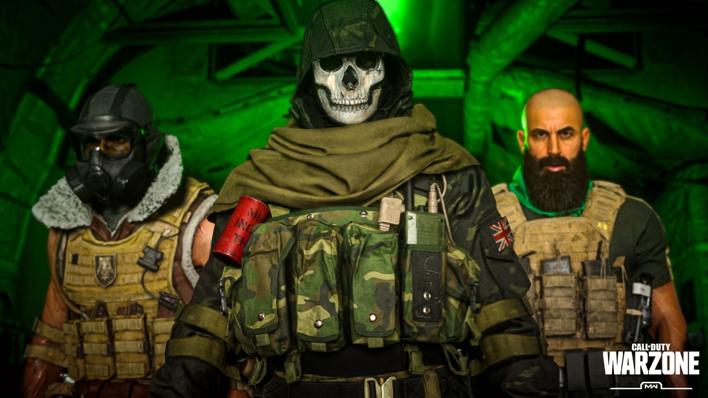 Call of Duty Warzone soldati, 1392x783 720p, PC
