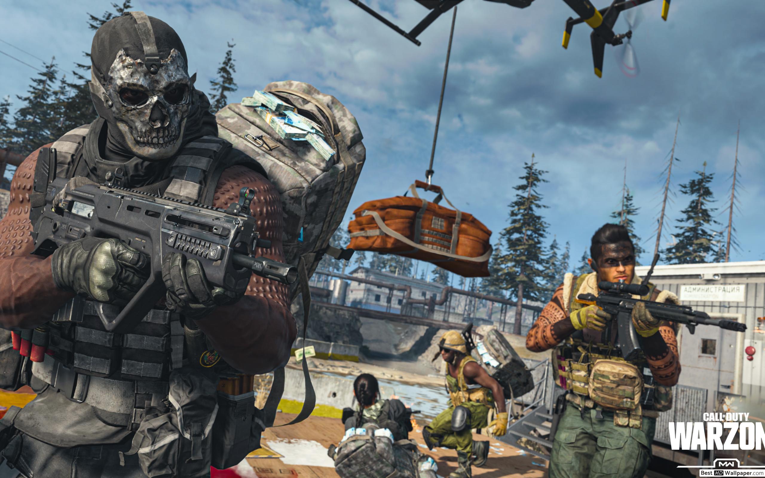 Call of Duty Warzone soldati, 2560x1600 2K+, Laptop