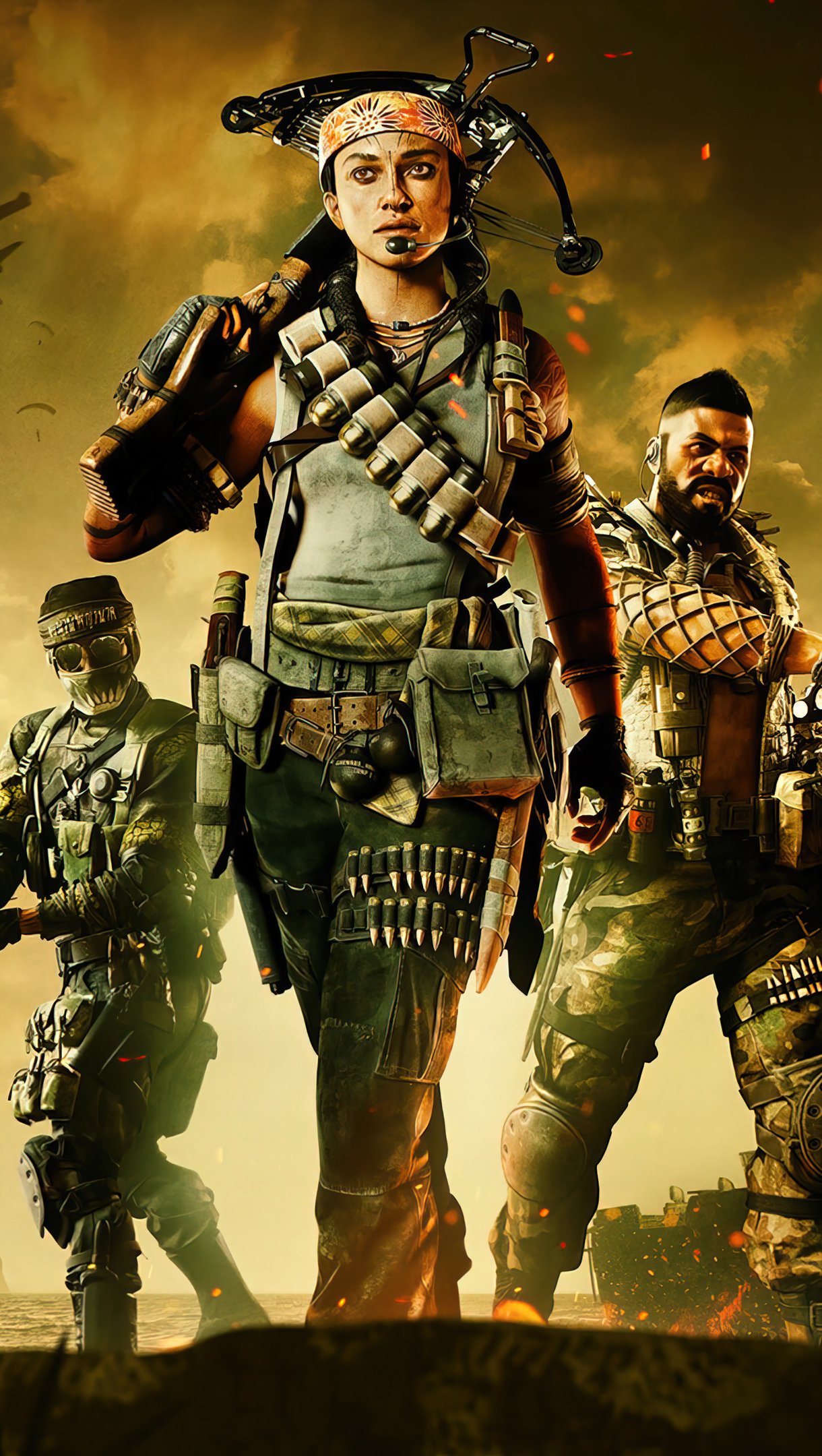 Call of Duty Warzone soldati, 1220x2160 Verticale, POCO