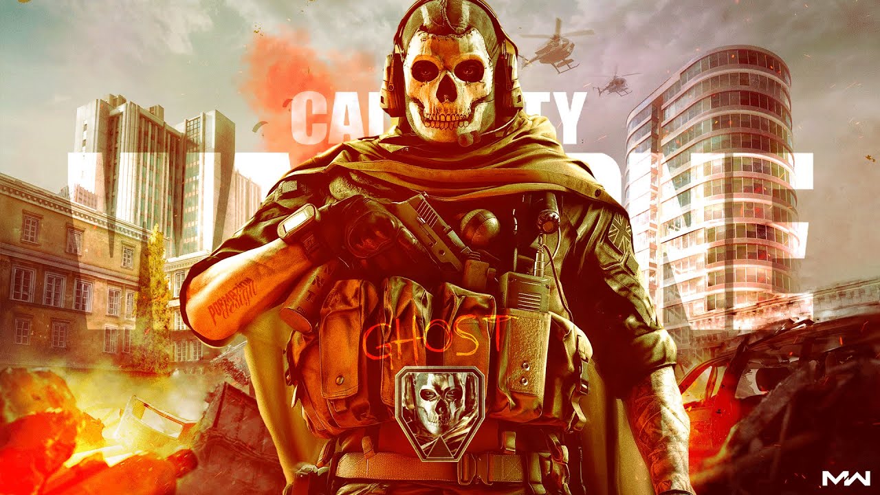 Ghost Call of Duty Warzone, 1280x720 HD, PC Desktop