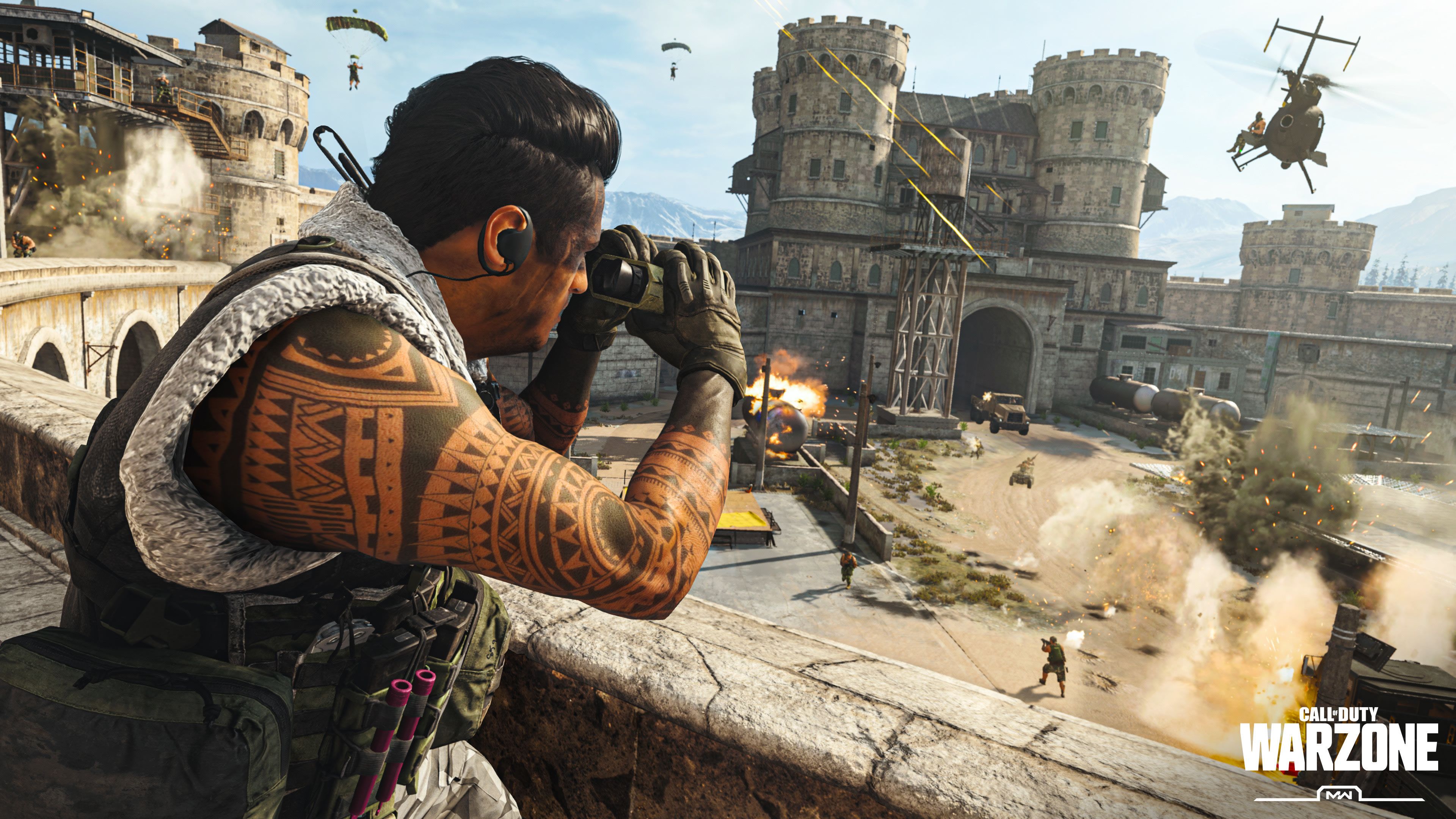 Soldato Call of Duty Warzone, 3840x2160 4K, Desktop 4K