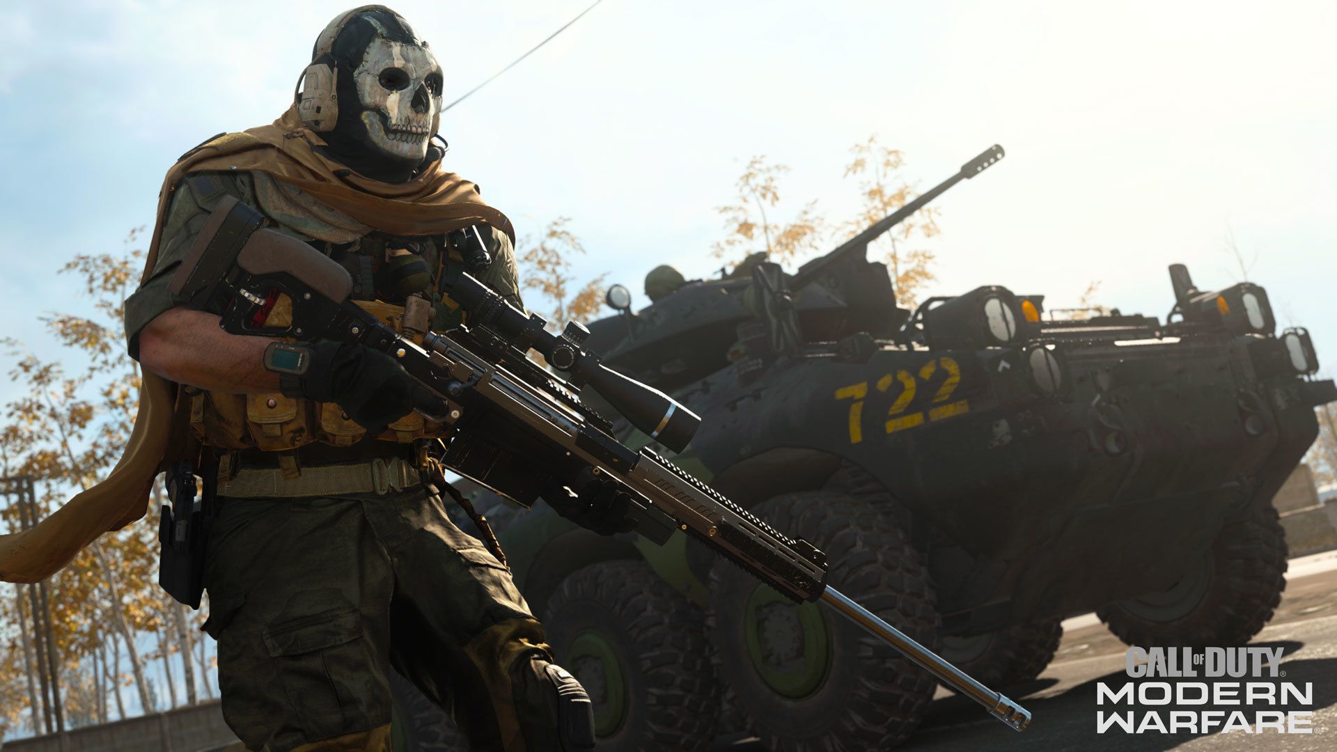 Ghost Call of Duty Warzone, 1920x1080 Full HD, Laptop