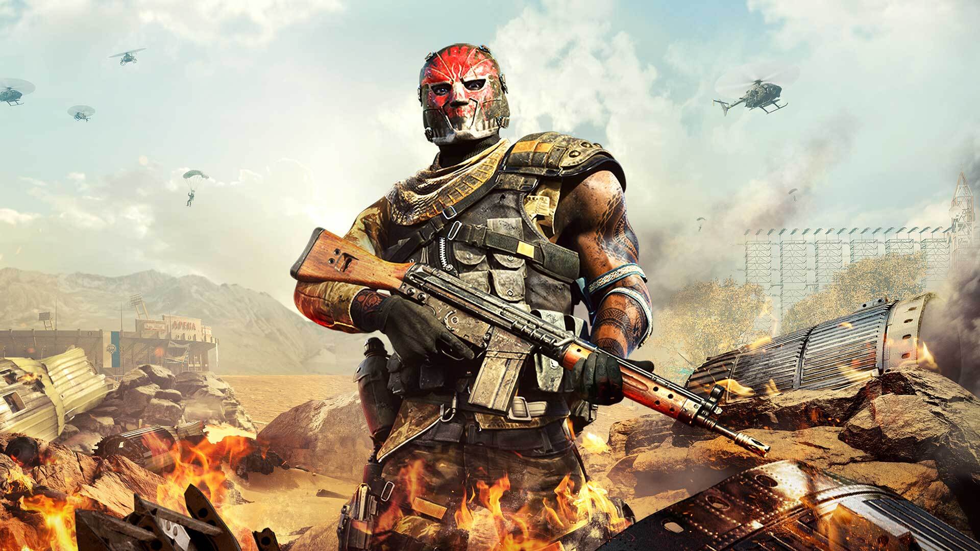 Soldato Warzone maschera teschio, 1920x1080 Full HD 1080p, PC Desktop