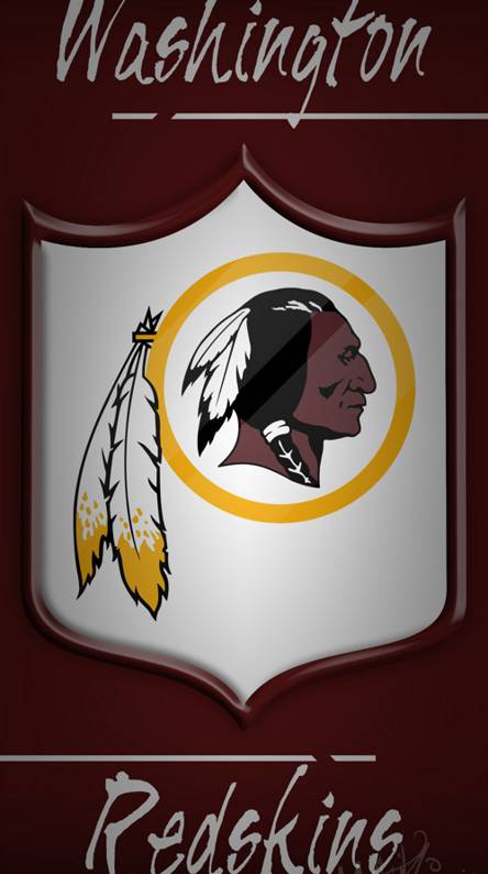 Logo Washington Redskins scudo, 444x794 Verticale, iPhone Pro