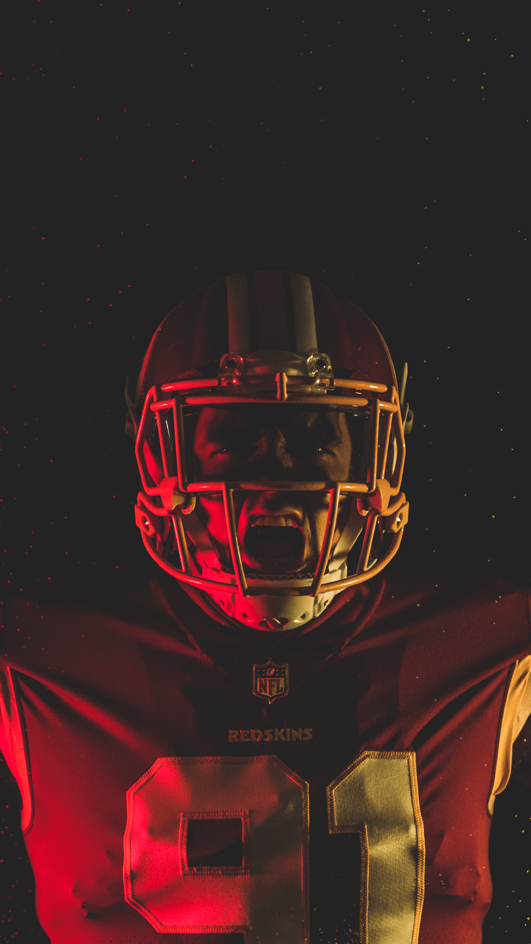 Casco football americano rosso, 1080x1920 Full HD Verticale, iPhone