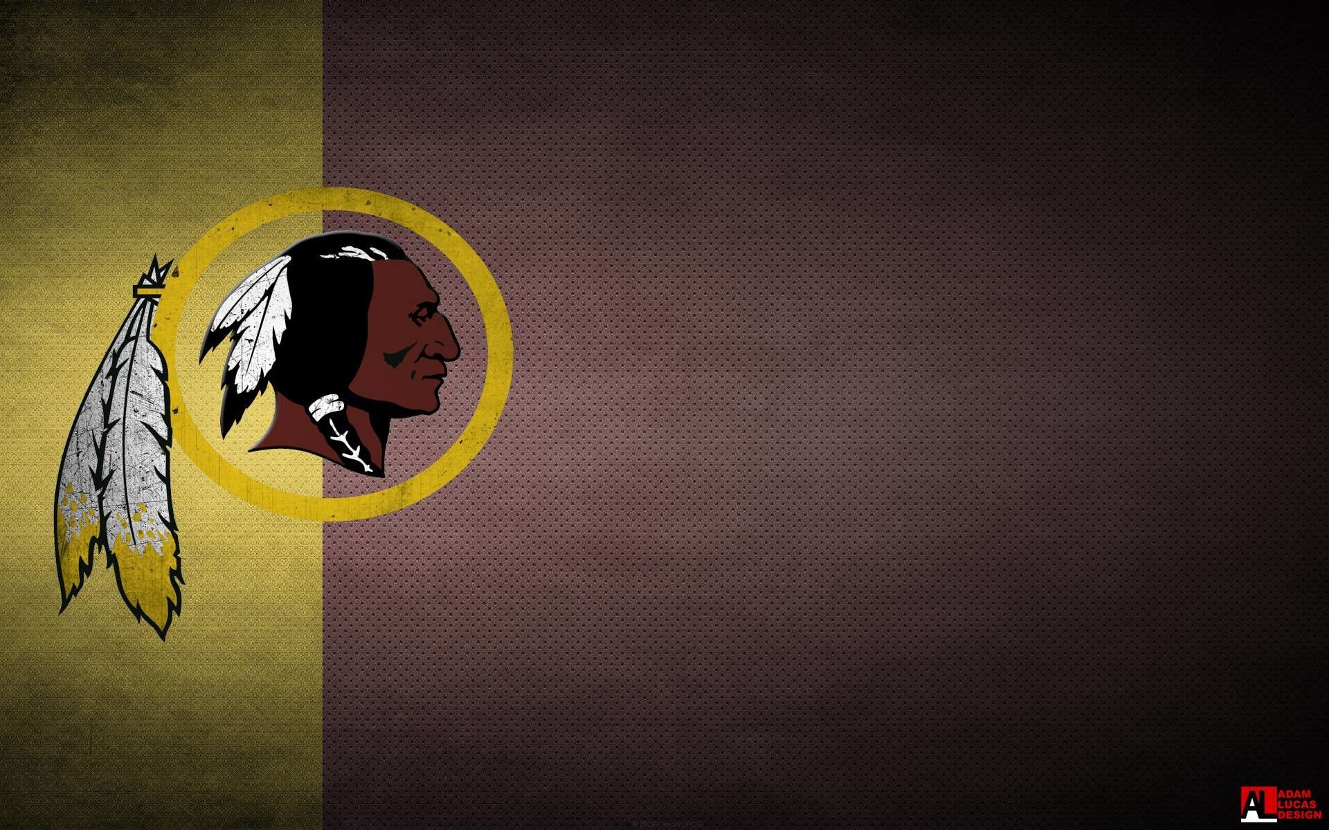 Logo Washington Redskins bordeaux, 1920x1200 Full HD+ WUXGA, Desktop