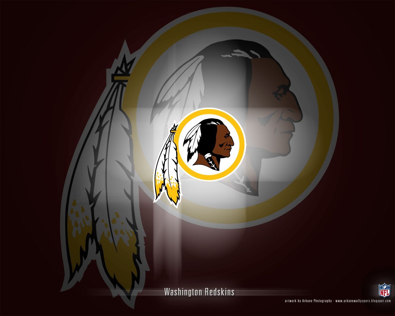 Logo Washington Redskins NFL, 1280x1024 720p, MacBook Air