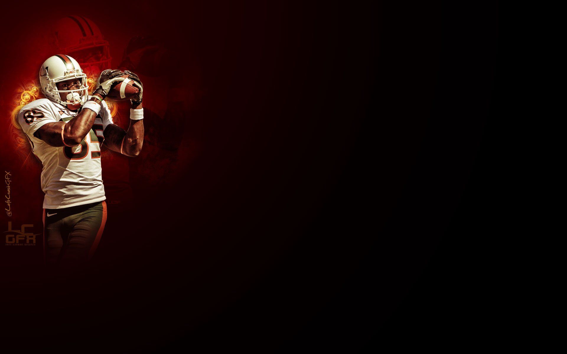 Giocatore football americano fiamme, 1920x1200 Full HD+ WUXGA, iMac