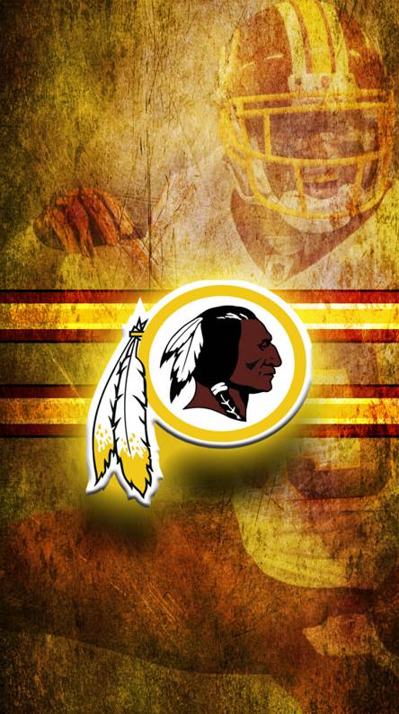 Logo Washington Redskins NFL, 444x794 Full HD Verticale, iPhone Pro