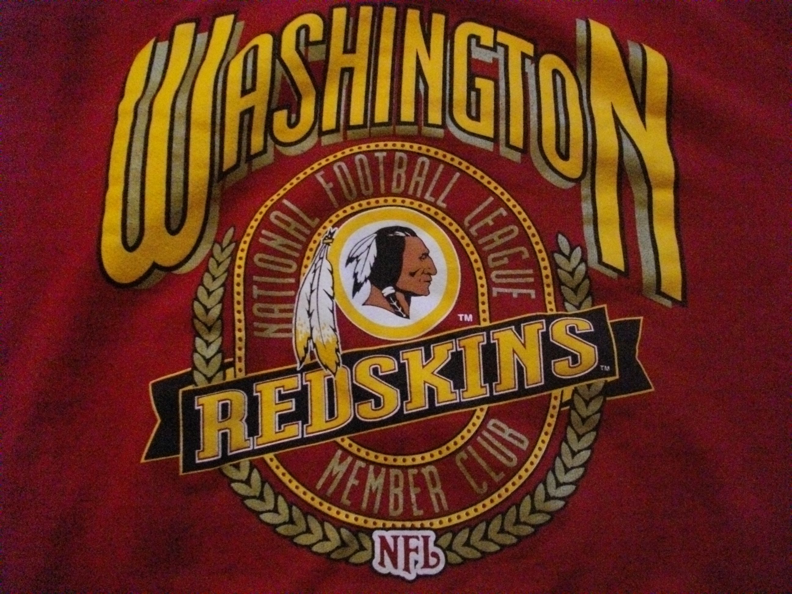 Logo Washington Redskins NFL, 2592x1944 2K, Desktop