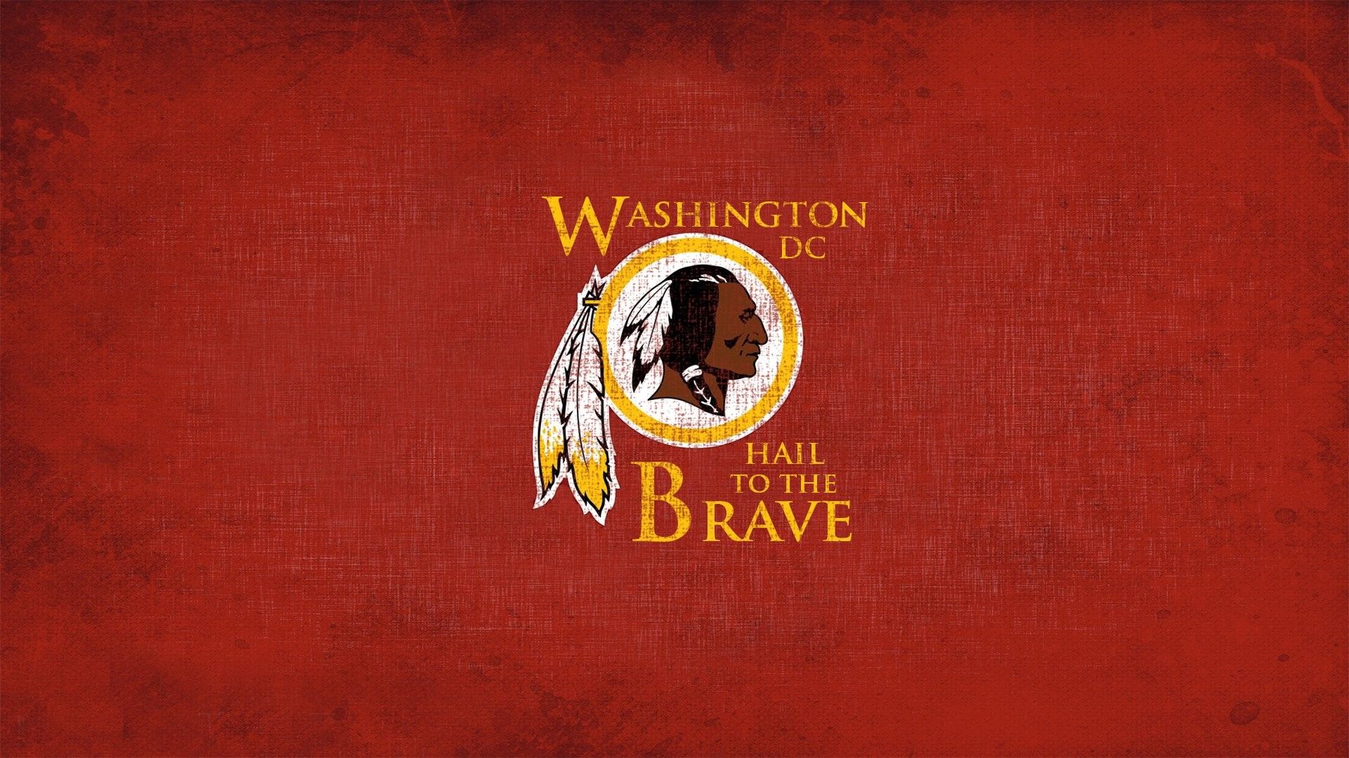 Logo Washington Redskins NFL, 1920x1080 Full HD 1080p, PC