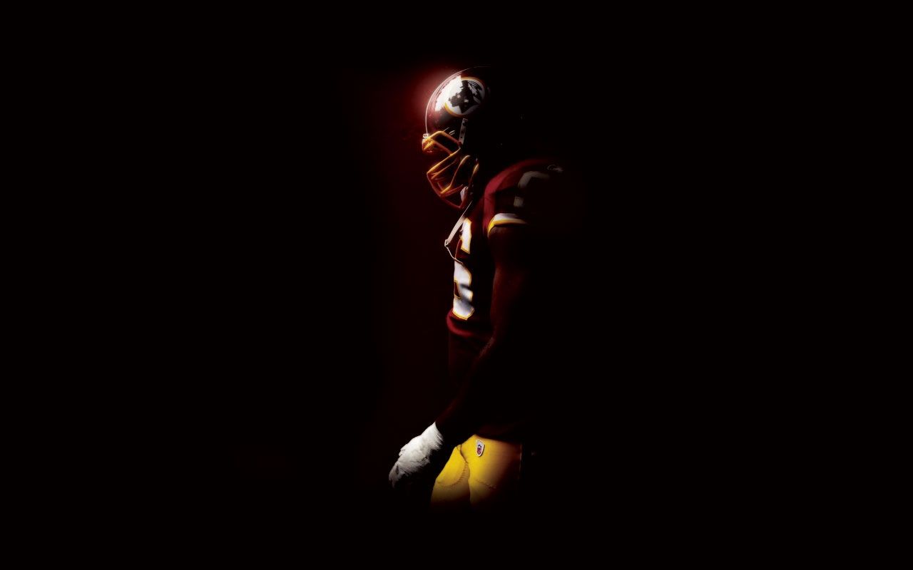 Casco Washington Redskins ombra, 1280x800 720p, PC
