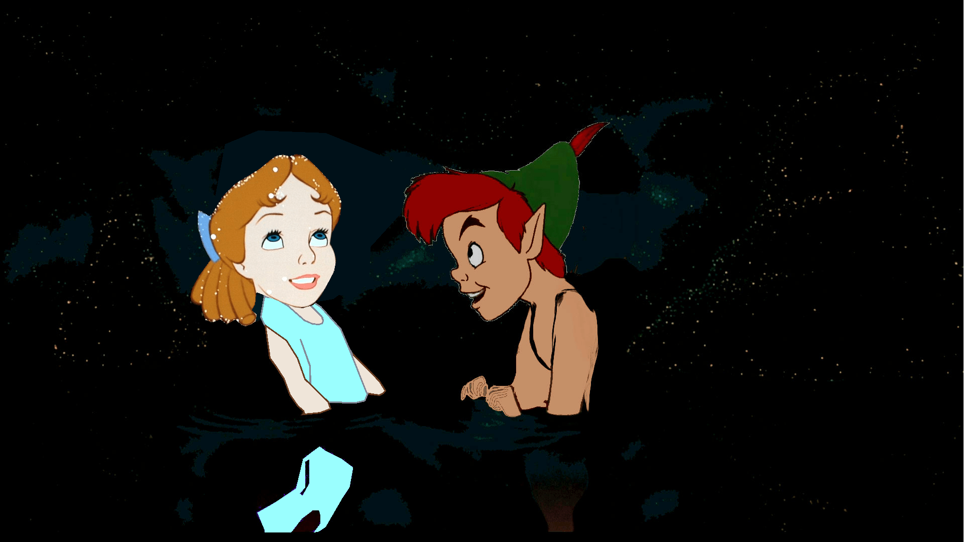 Wendy e Peter Pan, 1920x1080 Full HD, PC
