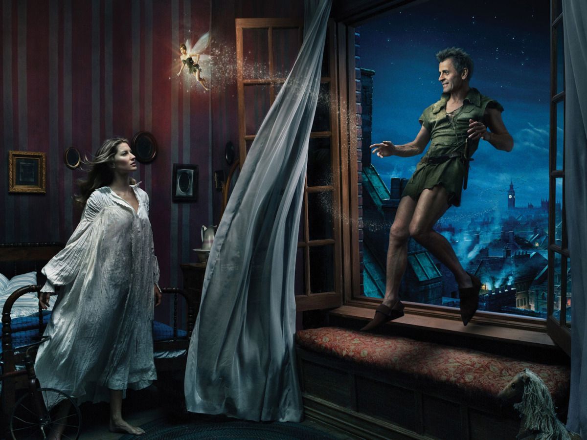 Wendy e Peter Pan alla finestra, Disney, 1200x900 HD, Desktop