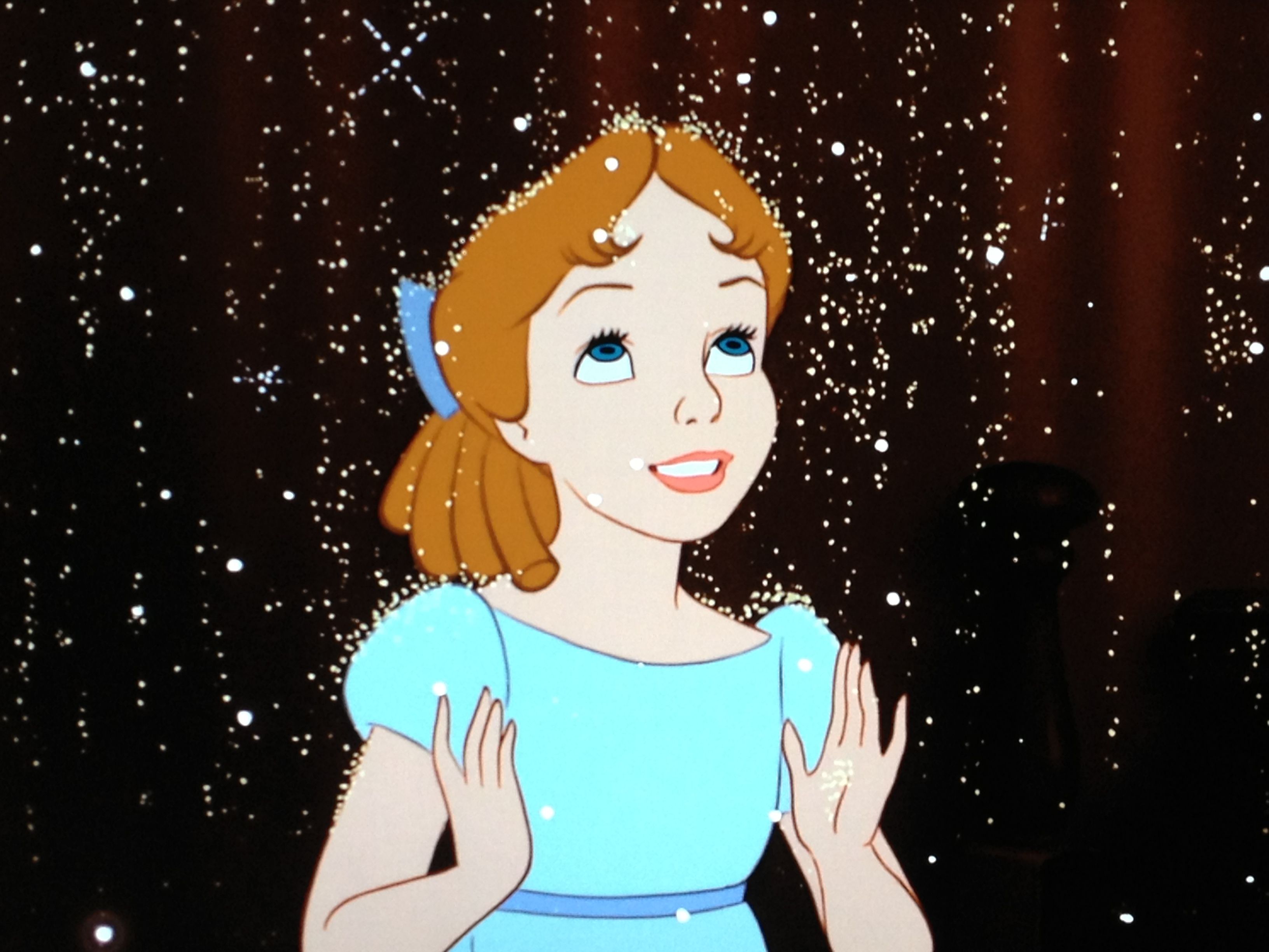 Wendy Peter Pan abito blu, 3264x2448 2K+, Monitor Gaming