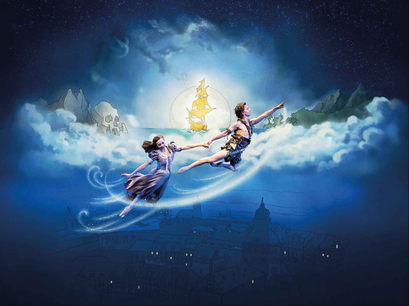 Peter Pan e Wendy volano, 1600x1200 900p, MacBook Air