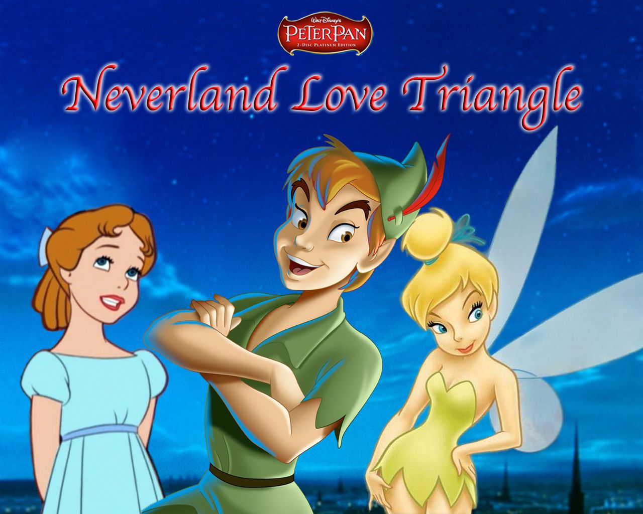 Wendy, Peter Pan e Trilly, 1280x1024 HD, Notebook Gaming