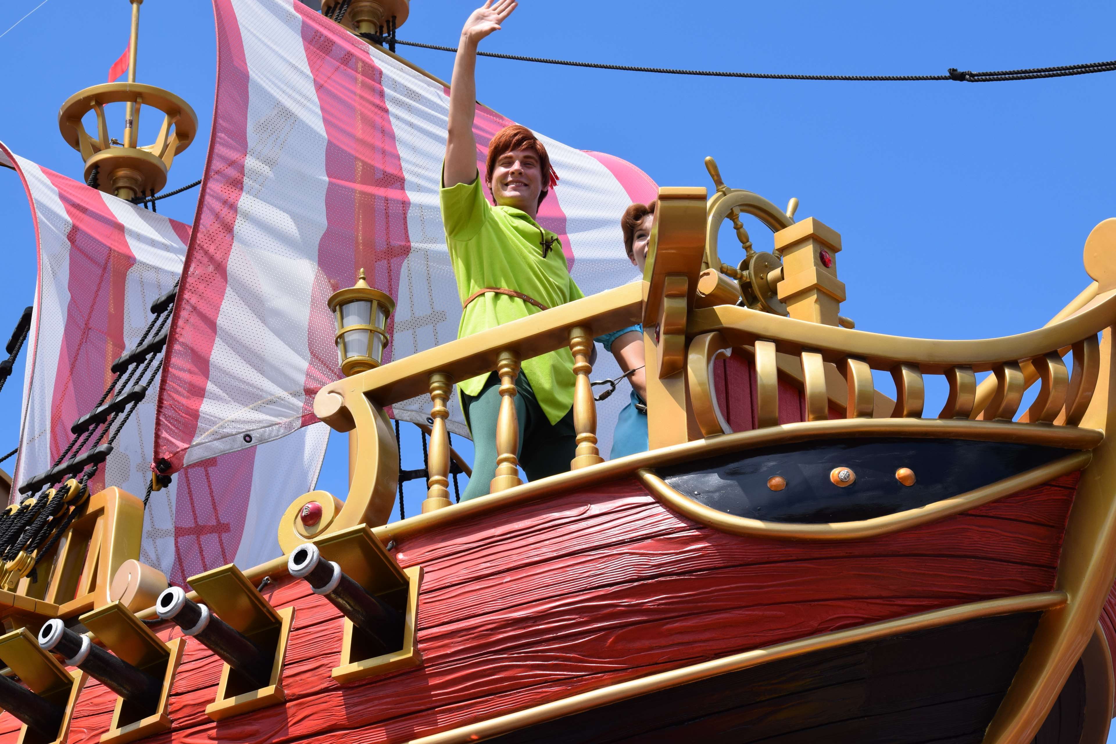 Peter Pan su nave pirata, 3840x2560 4K Ultra HD, Monitor 4K