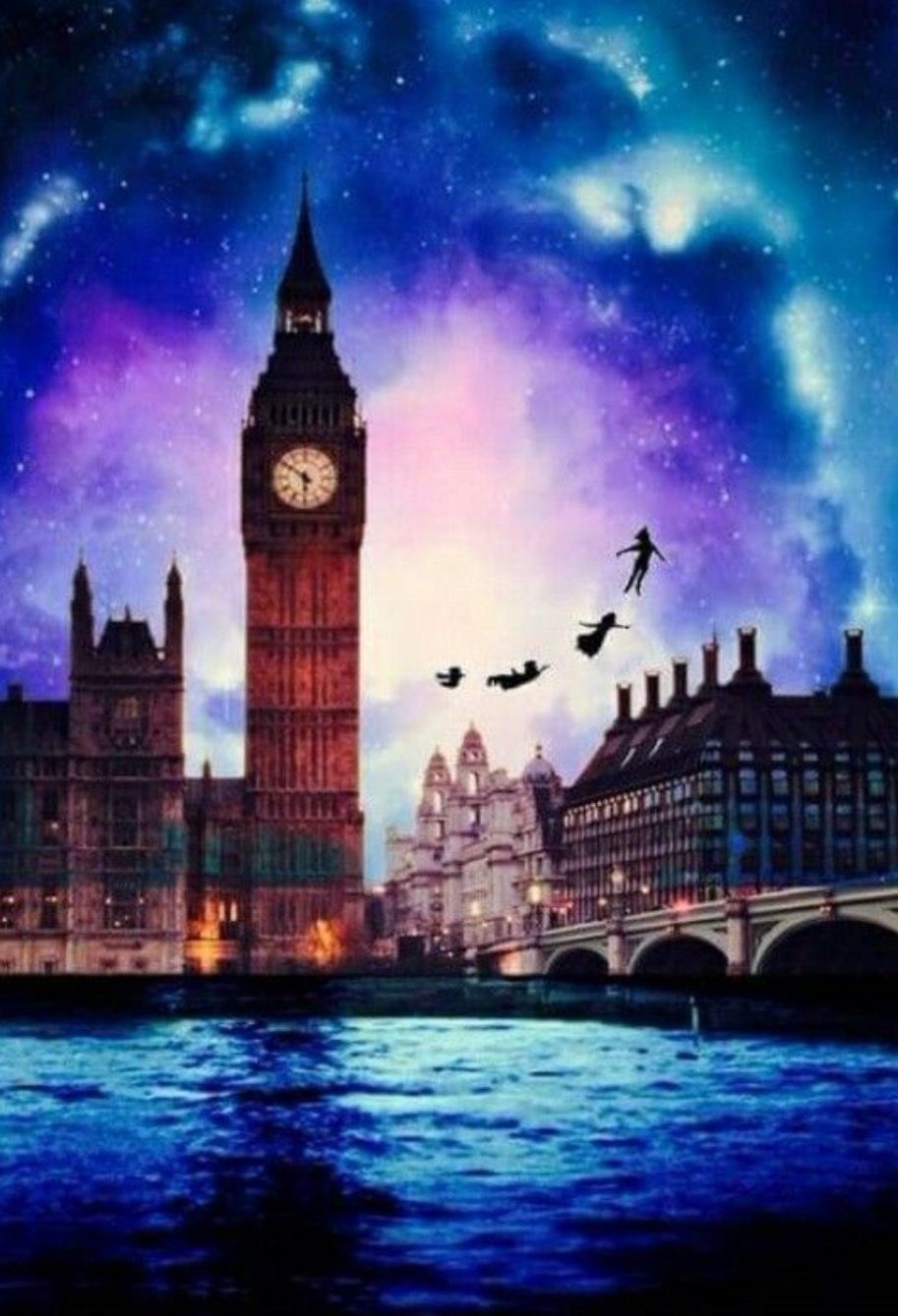 Big Ben Peter Pan Londra, 913x1339 Full HD Verticale, iPhone