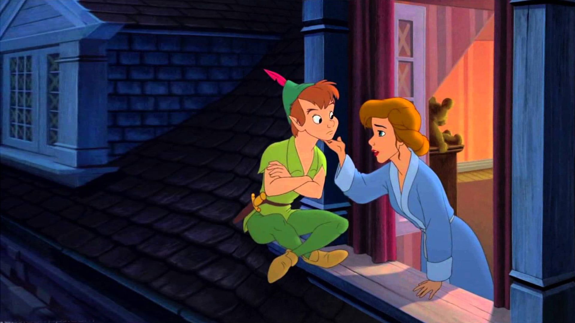 Peter Pan e Wendy sul tetto, 1920x1080 Full HD, PC