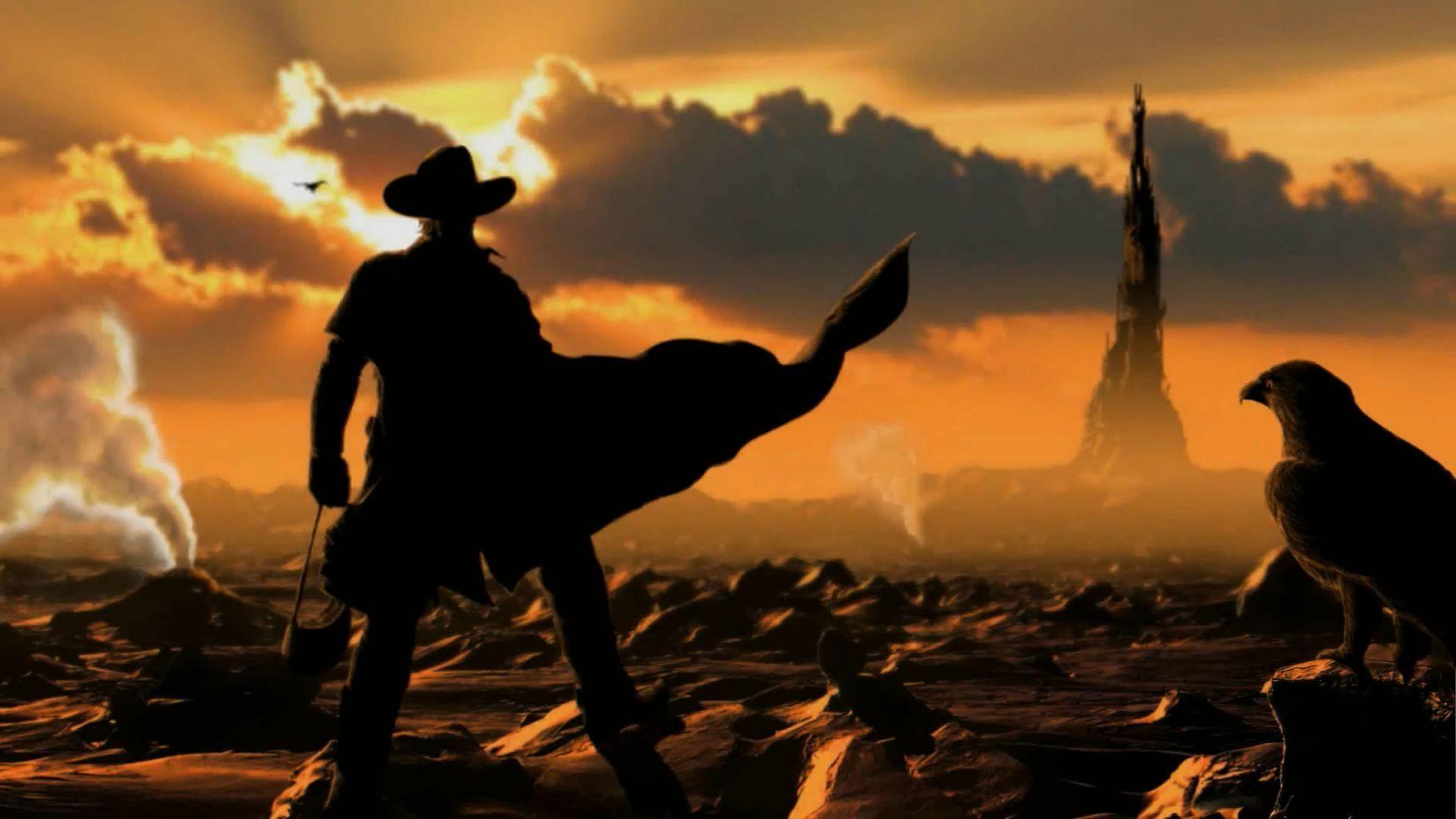 Cowboy silhouette tramonto deserto, 1920x1080 Full HD 1080p, Desktop