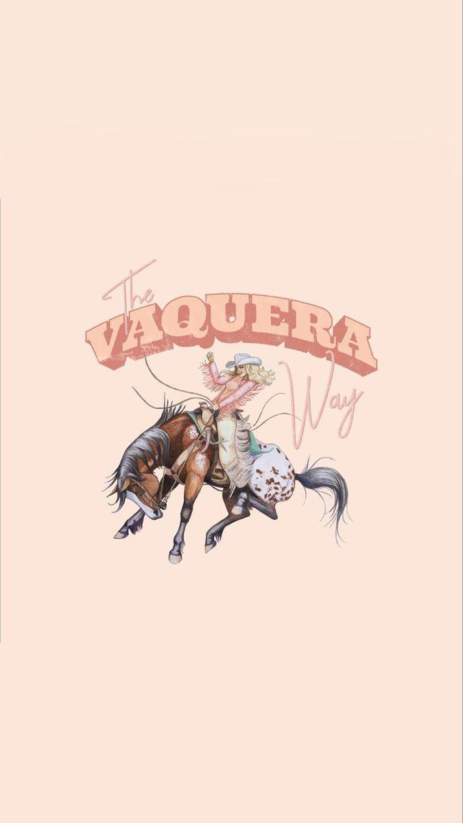 Cowgirl a cavallo, illustrazione western, 675x1200 Verticale, OnePlus