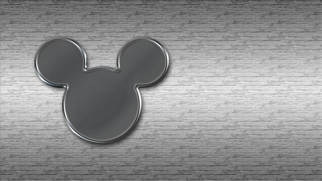 Sagoma Topolino argento metallico, 1244x700 HD, PC