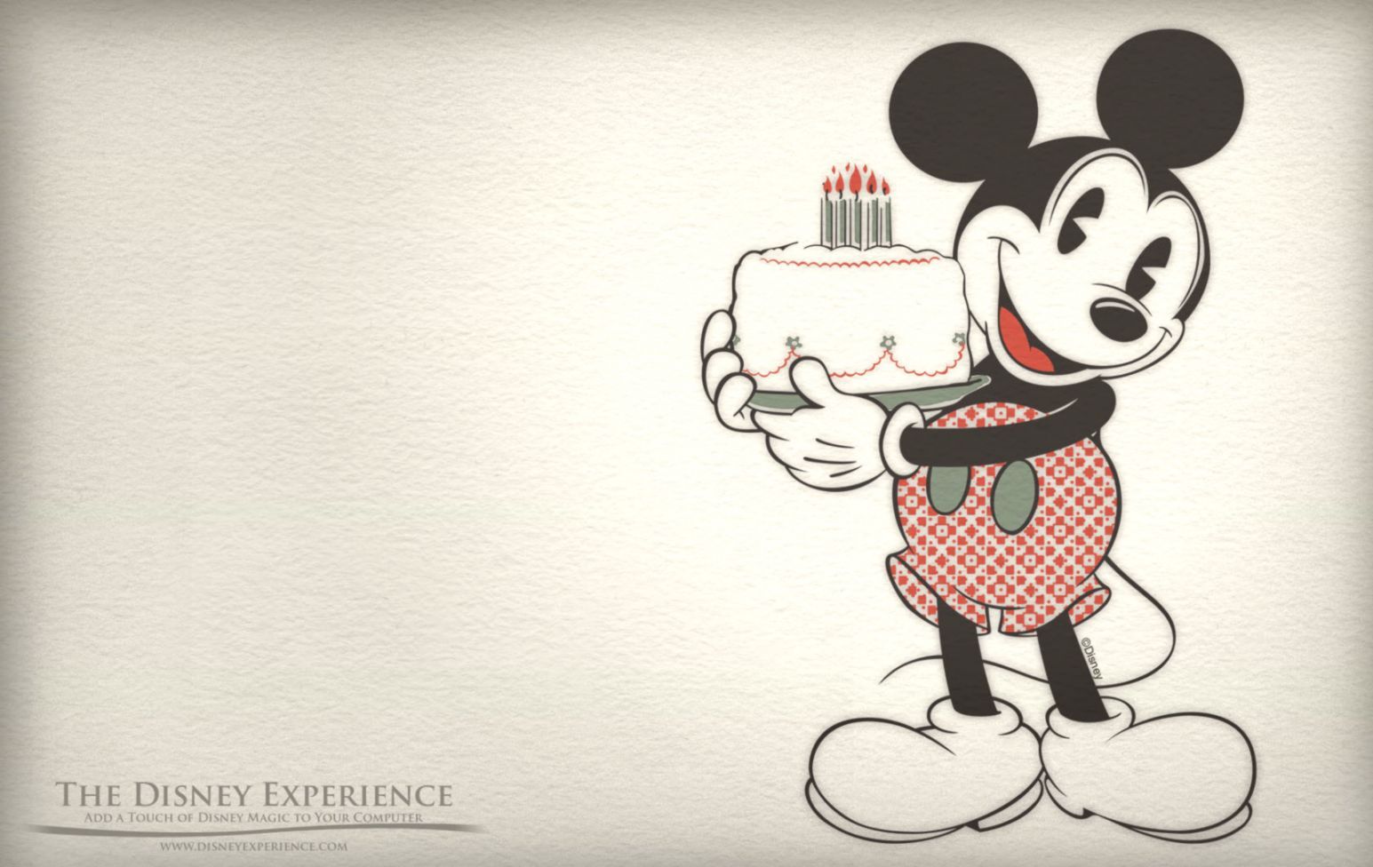 Topolino con torta compleanno, 1545x976 720p, MacBook Air