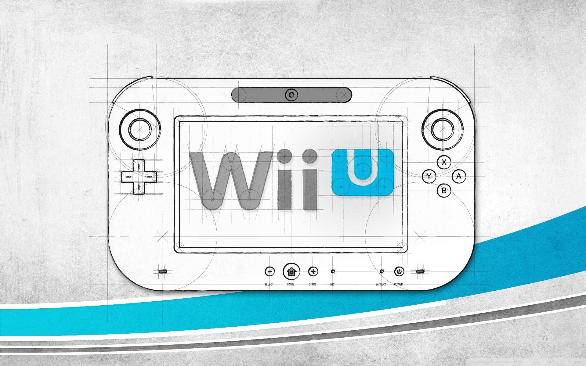 Controller Wii U schematico, 1920x1200 Full HD+, iMac