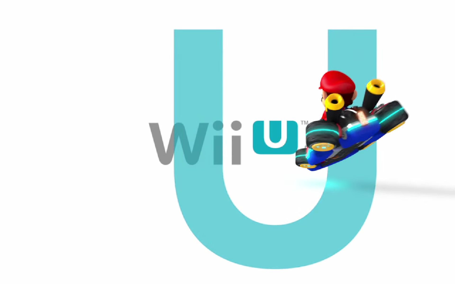 Logo Wii U con kart Mario, 1920x1200 Full HD+ WUXGA, PC
