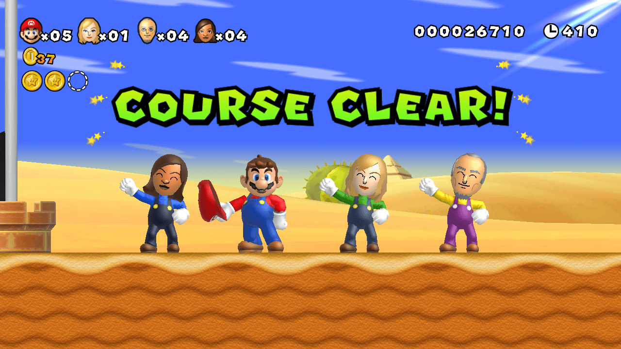 Mii personaggi New Super Mario Bros, 1280x720 720p, Laptop