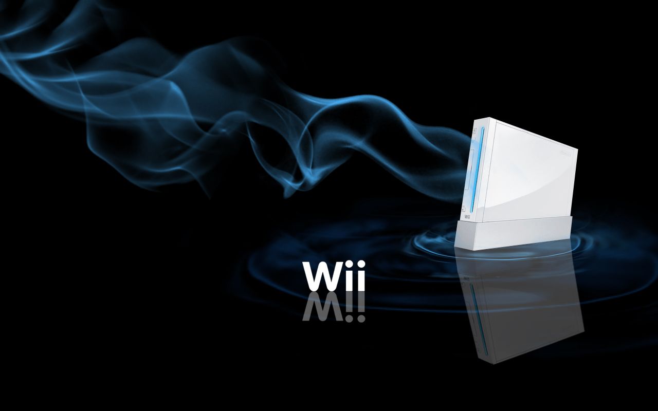 Console Nintendo Wii con fumo, 1280x800 HD, Desktop