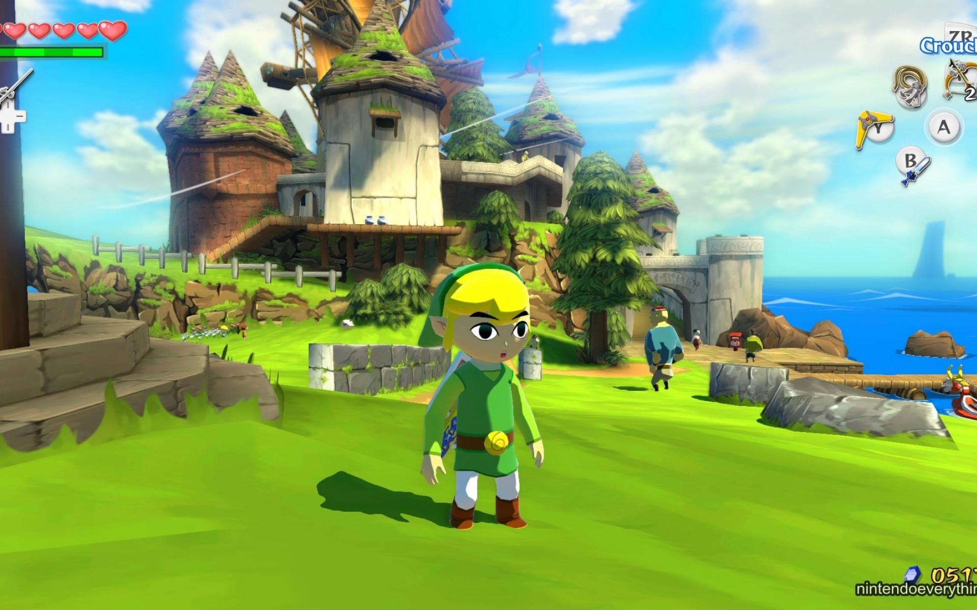 Link Wind Waker Zelda, action-adventure, 1920x1200 Full HD+, PC