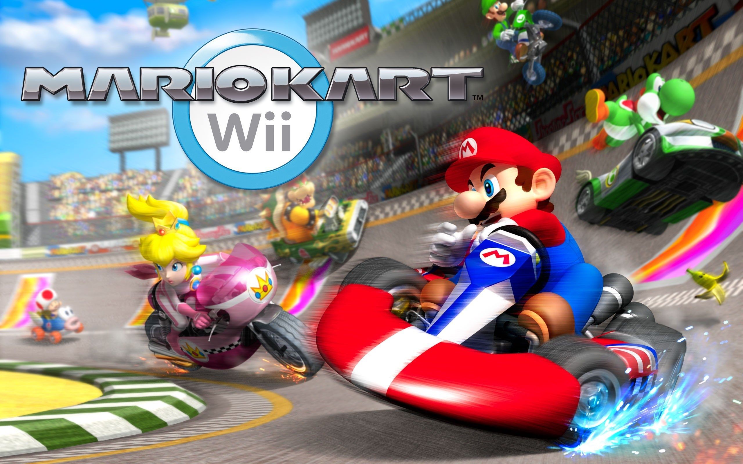 Mario Kart Wii personaggi, 2560x1600 2K+, Laptop