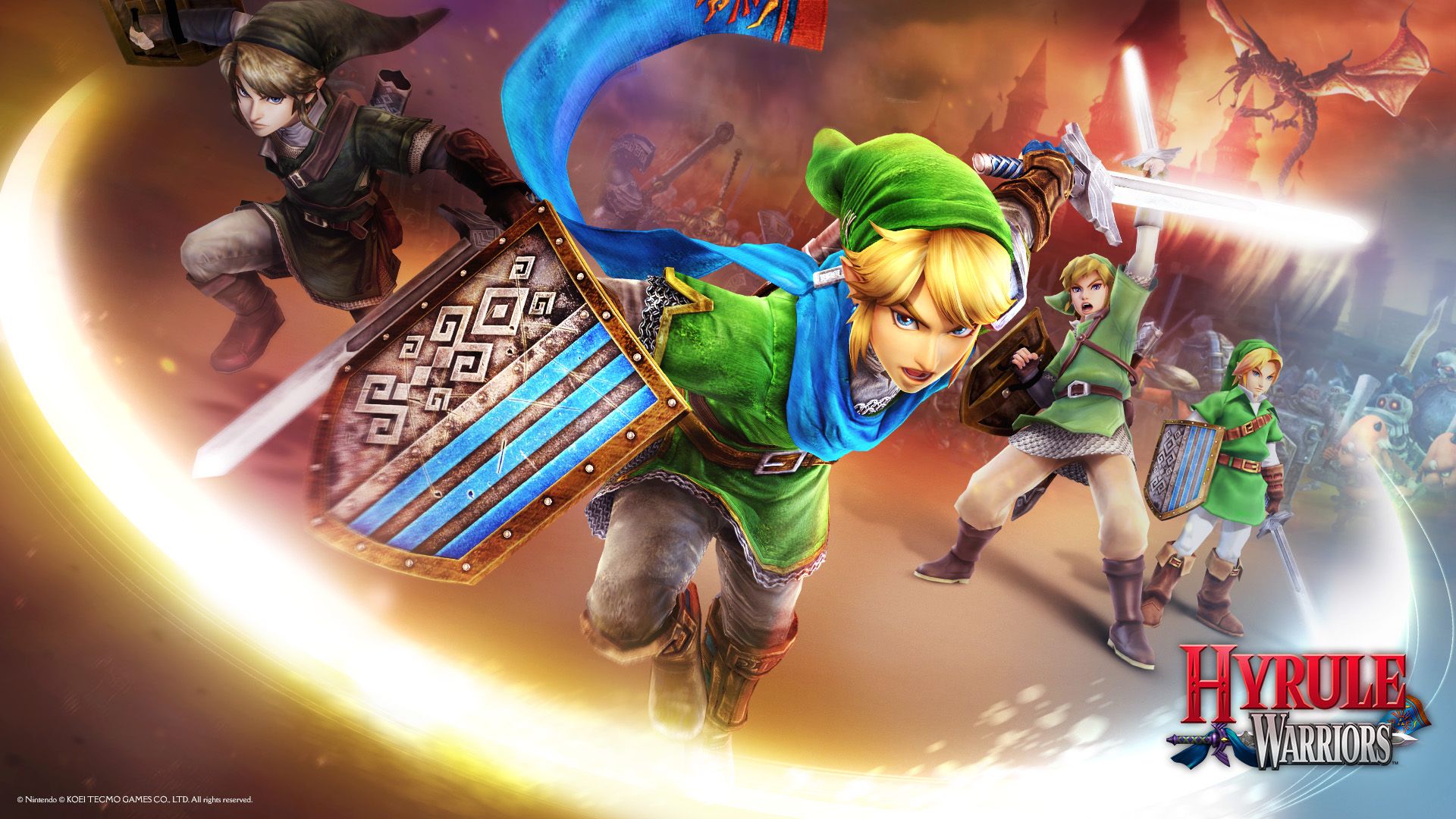 Hyrule Warriors Link personaggi, The Legend of Zelda, 1920x1080 Full HD 1080p, Desktop