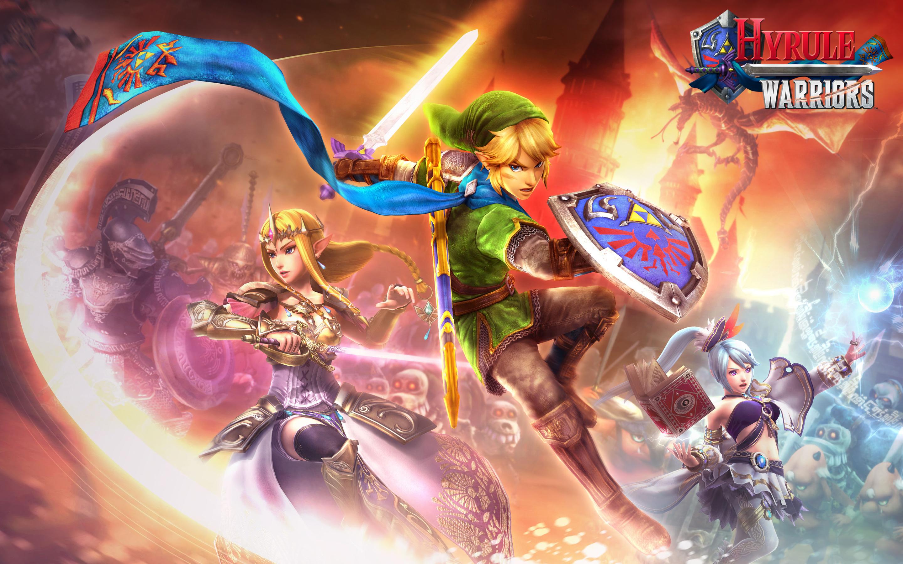 Hyrule Warriors personaggi Zelda, 2880x1800 2K+, MacBook Pro