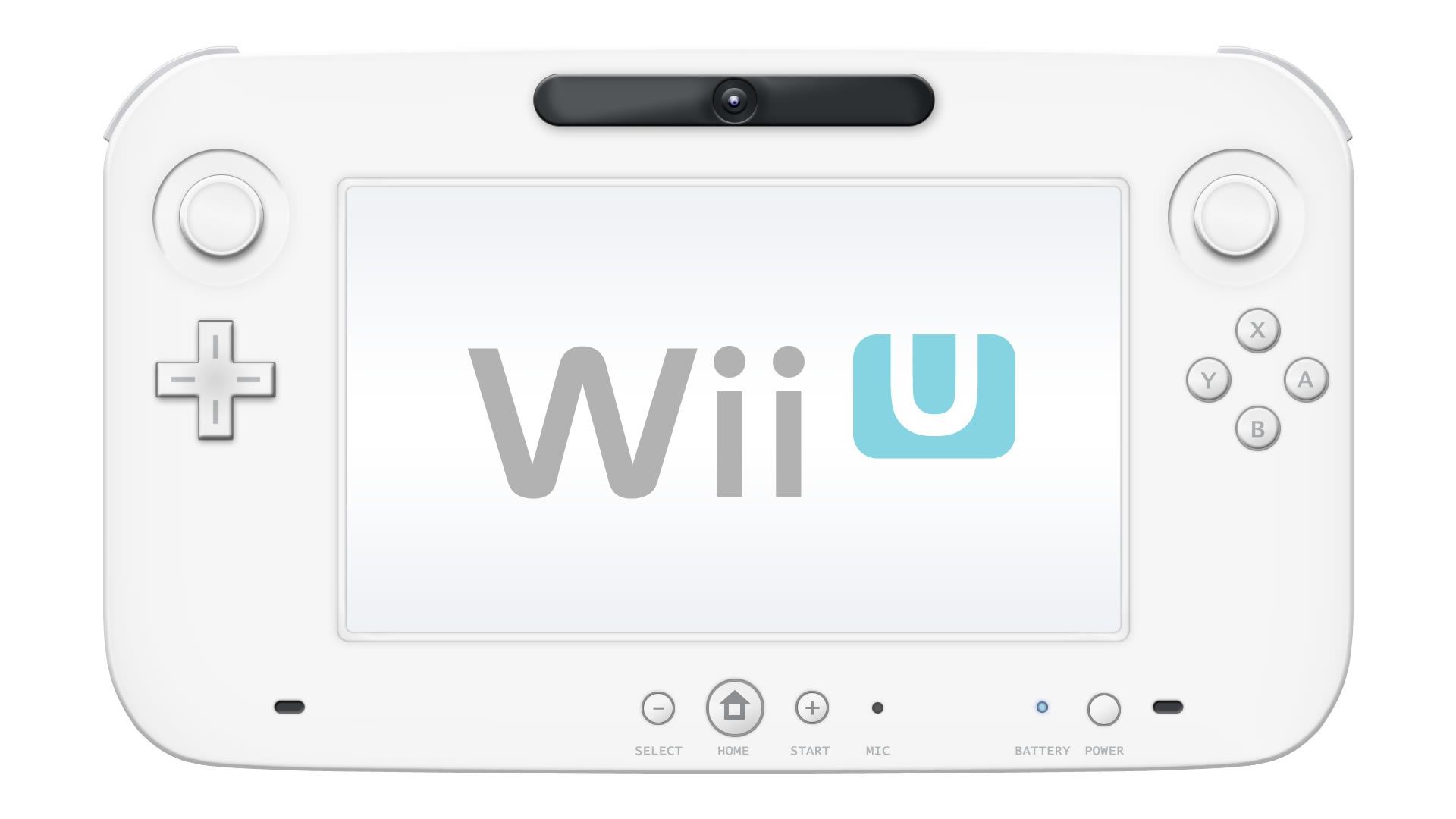 Controller GamePad Wii U bianco, 1920x1080 Full HD, Desktop