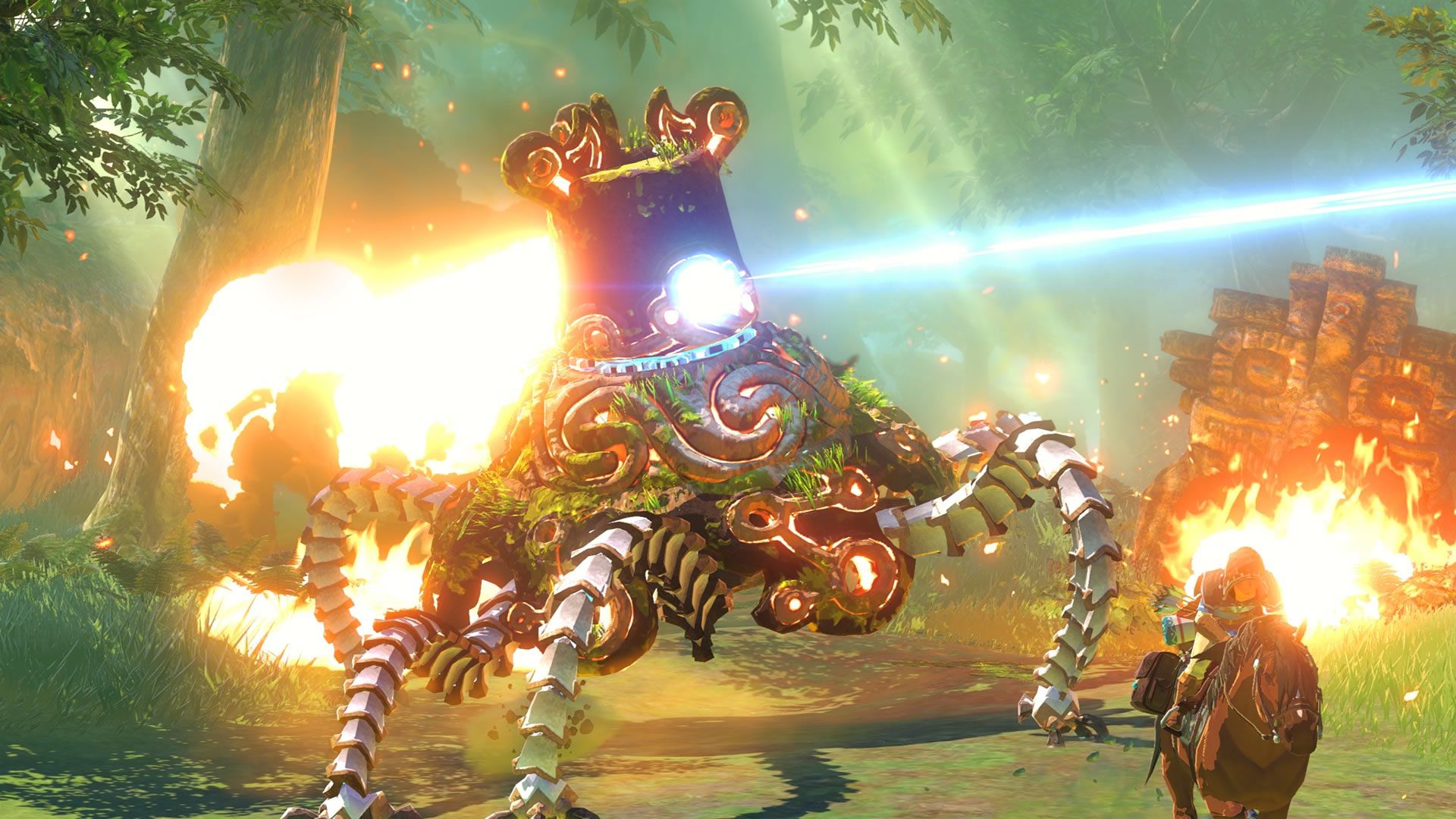 Zelda Breath of the Wild guardiano, action-adventure, 1920x1080 1080p, Desktop