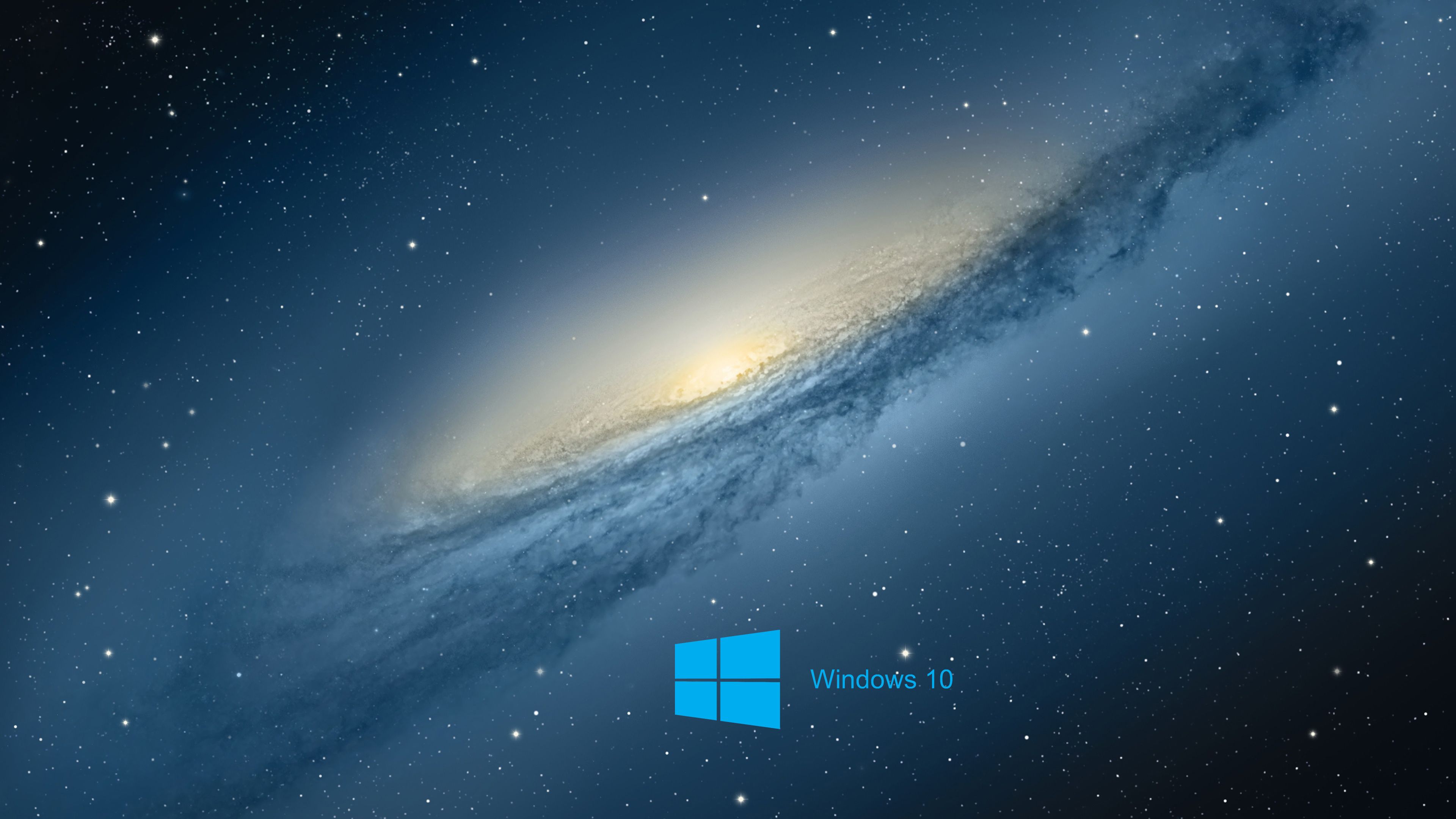 Logo Windows 10 riflesso, 5120x2880 4K, PC Desktop