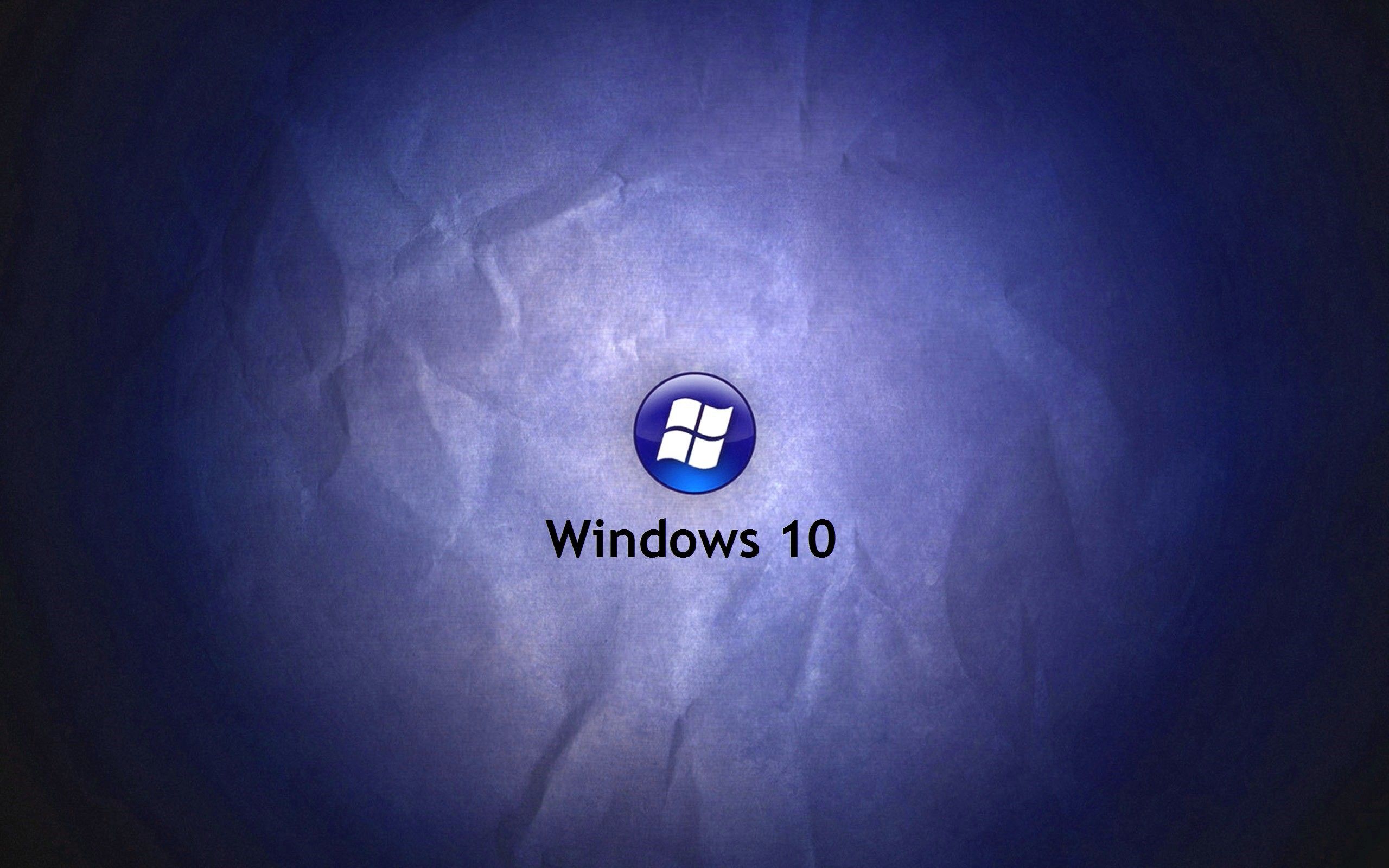 Logo Windows blu e nero, 3840x2160 4K, PC Desktop