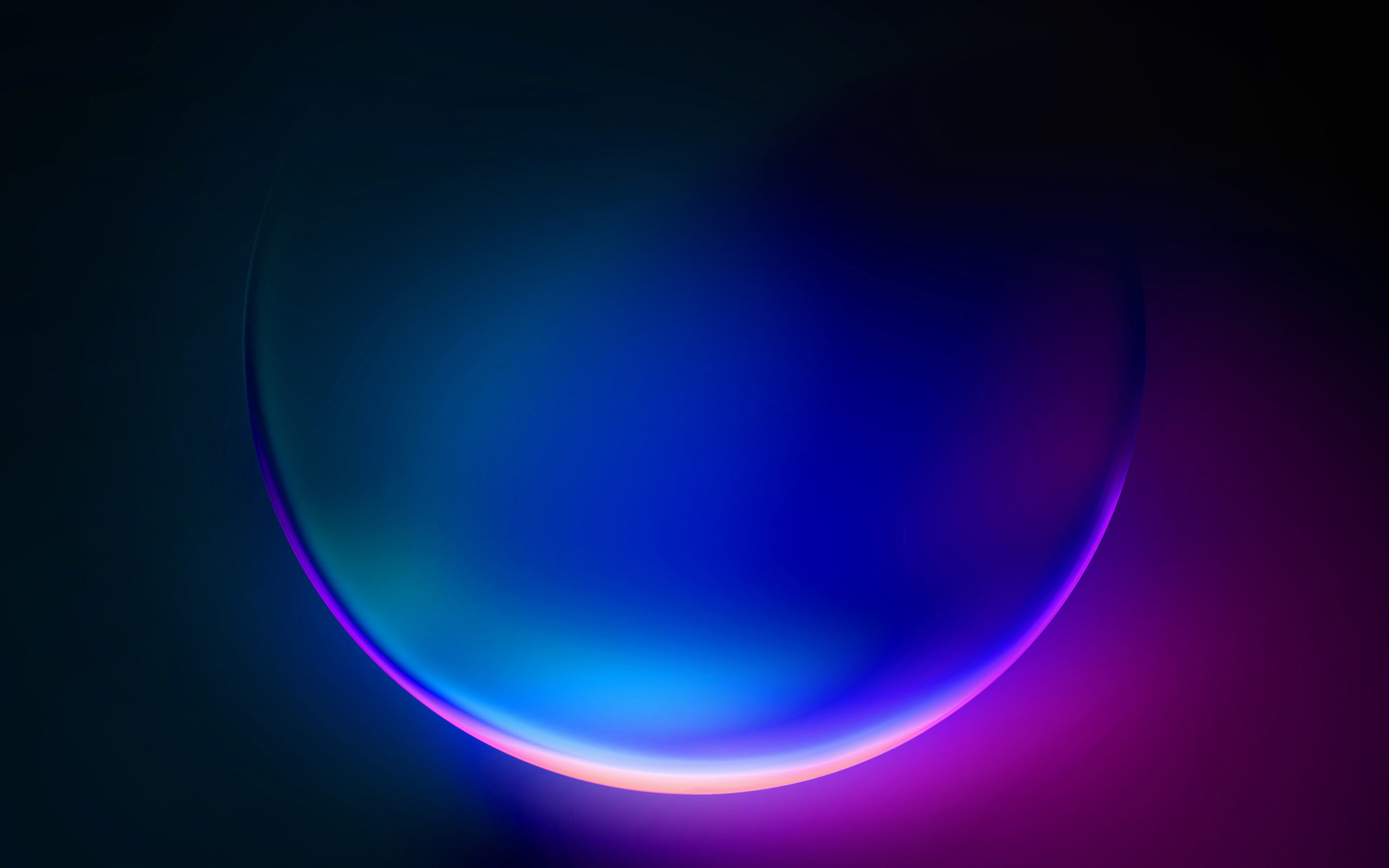 Curva astratta blu e viola, 2560x1600 2K, Monitor Gaming